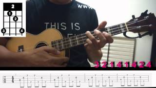 Miniatura de "[22/365] Love Story Intro ukulele"