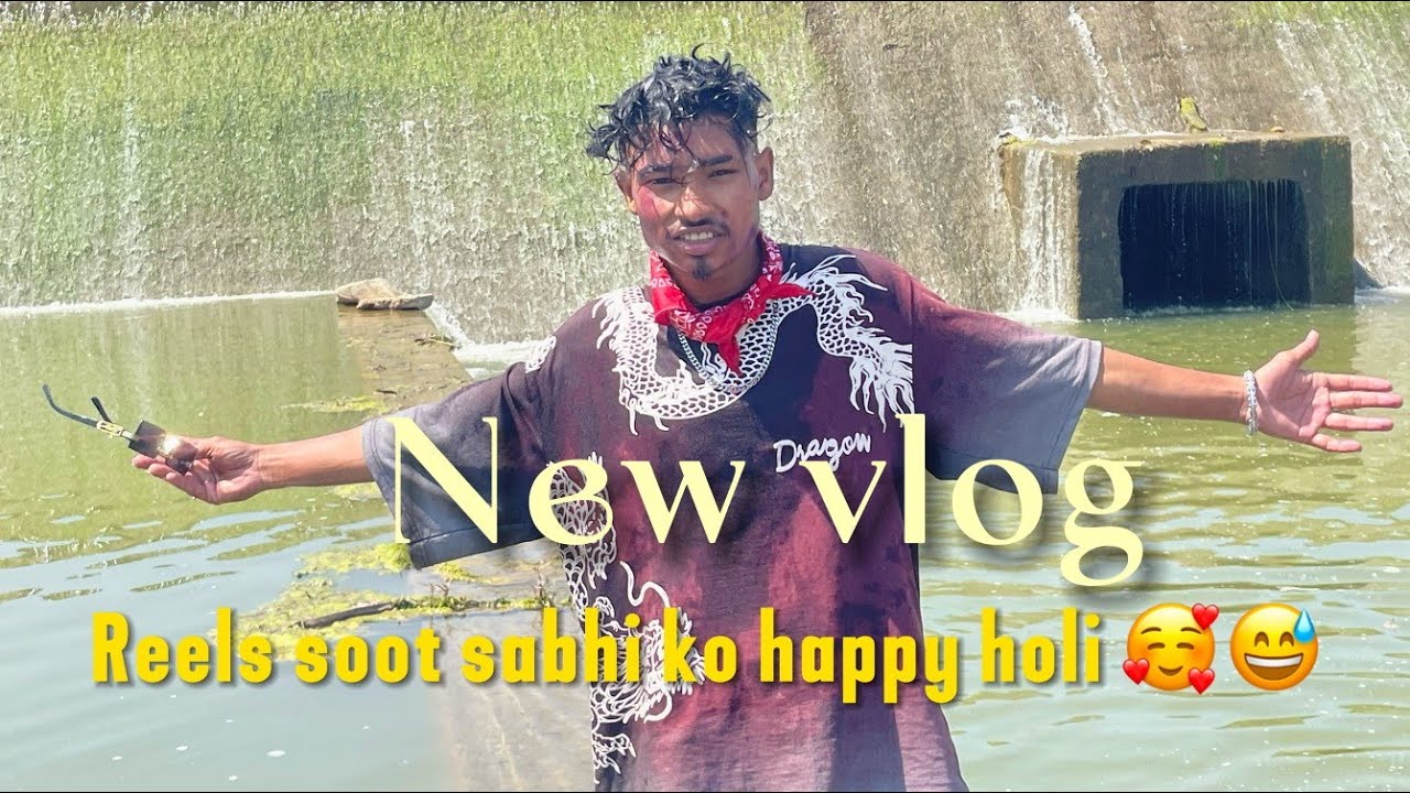 Happy Holi 🥳☺️ !! DINU NEW VLOG REELS SOOT 2026 !! @dinu_lover__.00x 