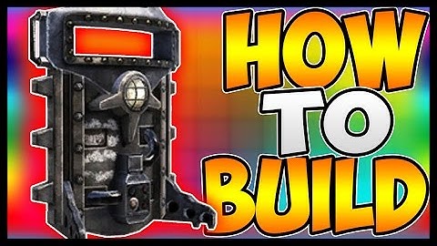 "How to build Zombie Rocket Shield" in Shadows of Evil || Call of Duty Black Ops 3 Zombies
