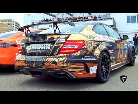 EPIC Team Galag Mercedes-Benz C63 AMG Black Series W/ IPE Exhaust! LOUD REVS & Accelerations!!