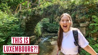Luxembourg is NOT what you expect | Mullerthal Waterfall | Vanlife Europe Campervan Series ep 5