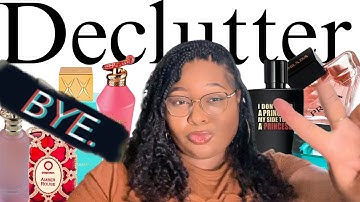 HUGE PERFUME DECLUTTER🤯|CURATING MY COLLECTION|#fragrances   #middleeasternperfumes