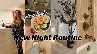 NEW night routine/Salmon bowls/Day in the life