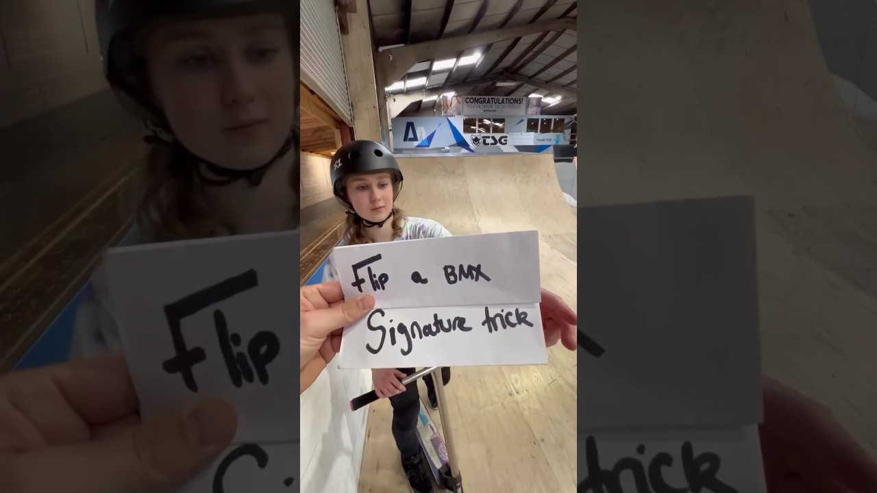 Scooter Girl Vs Pick a Trick | Lucy Evans 