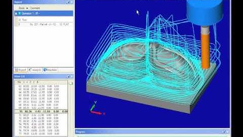 Mastercam X5 Machine Simulation