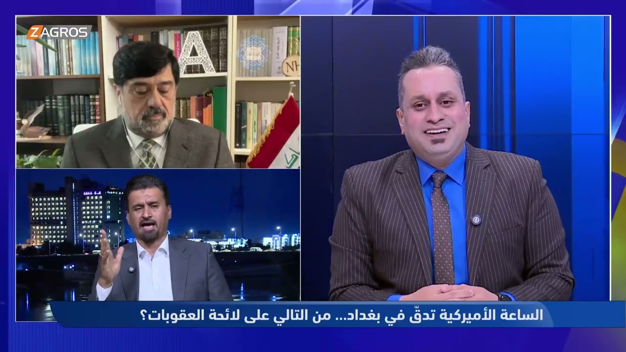 عباس غدير يهدد بمغادرة الاستوديو ويقول: من حق أبو علي العسكري الرد على واشنطن ببيان