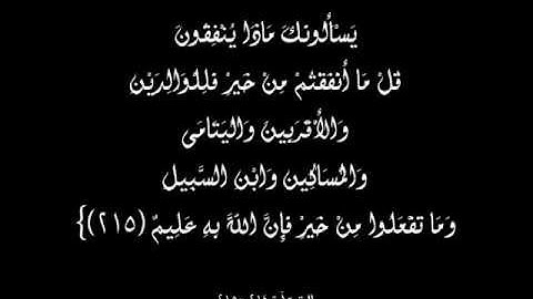 Quran .Word of God تَميم الريمي_مِن سورة البَقرة.wmv