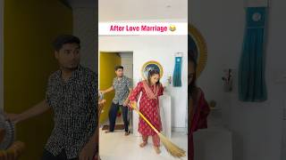 Love Marriage Couple 🤣 #funnyshorts #comedy