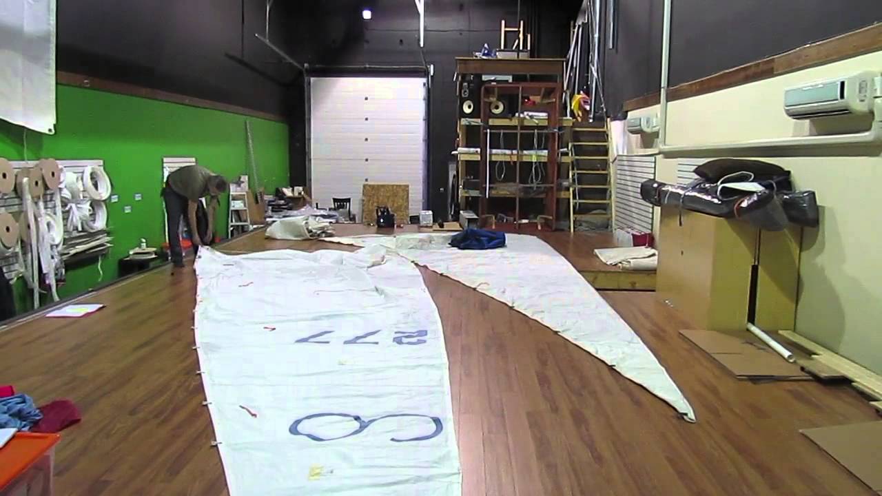 Dacron Sail Repair Estimates - Around the Loft - February 27, 2016