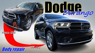 The front end repair of Dodge Durango in 10 minutes.