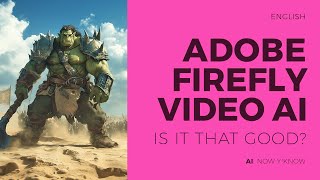 NEW! Adobe Firefly Video AI Is Now Public: A Direct Comparison With Kling 1.6