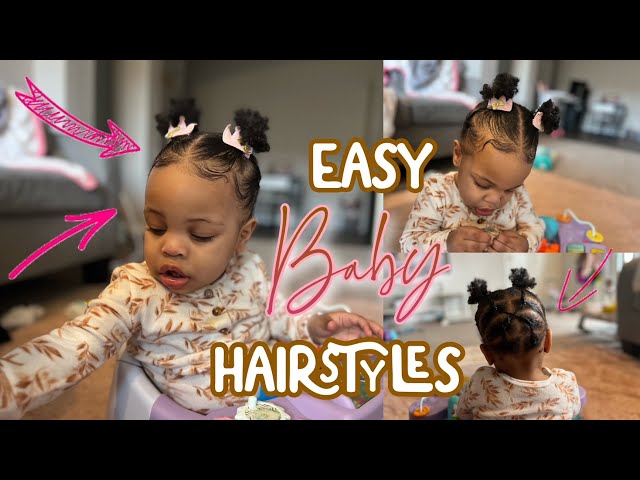 Black baby girl hairstyle | Black baby girl hairstyles, Baby girl hairstyles,  Baby girl hair