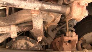 How to replace the track bar in a Dodge Ram