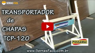 TRANSPORTADOR de CHAPAS de MDF, VAMOS MONTAR o TCP-120