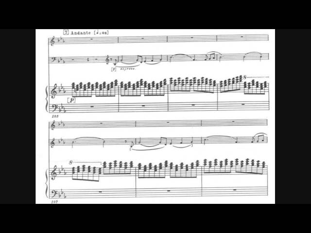 Chostakovitch - Trio pour piano n°1 en do mineur, op.8 : L.Petrova, violon
