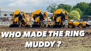 BAKING TIN PREP DANCINGJCB DIGGERS AT STAFFORD SHOW AnswerAsAPercent 1535