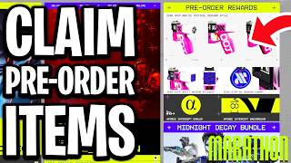 How to Claim Pre-Order Deluxe Edition Items in Marathon - Full Guide
