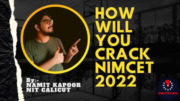 #nimcet #mca How will you Crack NIMCEET 2022 | Myths about NIMCET | Must Watch !!!