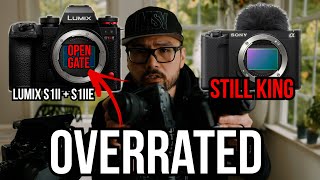 Sony ZV-E1 vs LUMIX s1II S1IIe for Content Creation - Open Gate is Overrated