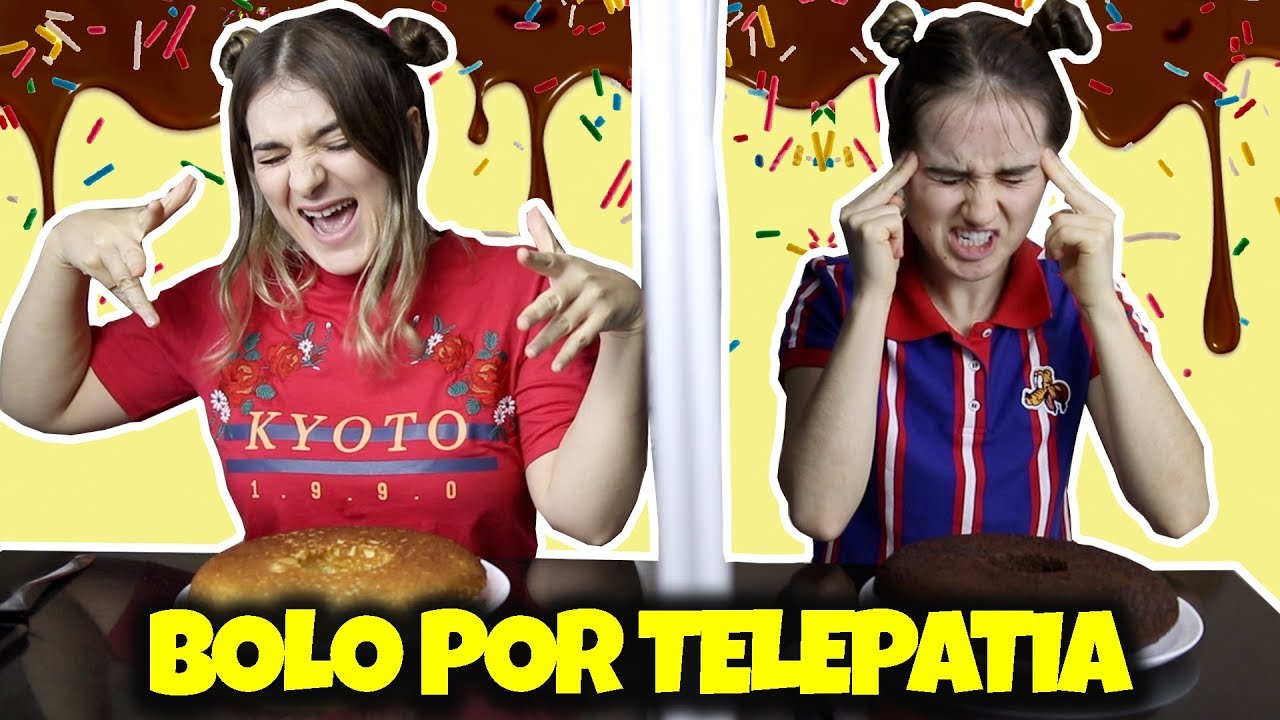 DESAFIO BOLO POR TELEPATIA 1!!!