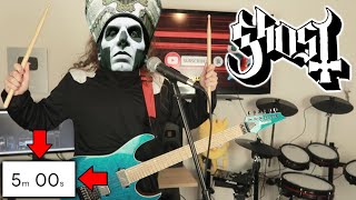 Making A GHOST Song In 5 Minutes (Speedrun)