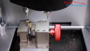 How to use Alpha key cutting machine to cut tubular keys