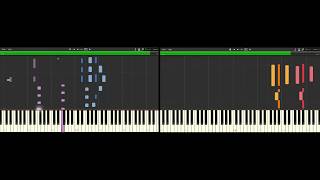 Kingdom Hearts 3 Theme Song Synthesia (Piano Tutorial)