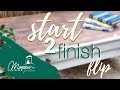 Start to finish furniture flip | DIY thrift Side Hustle 2021