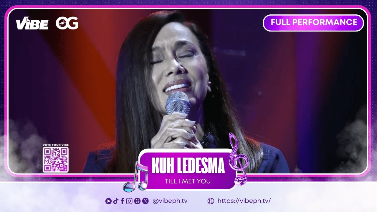 Watch VIBE PH | OG Kuh Ledesma - 'Till I Met You" on YouTube Watch VIBE PH | OG Kuh Ledesma - 'Till I Met You" on YouTube