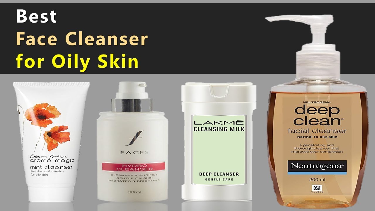 Face Cleanser for Oily Skin YouTube
