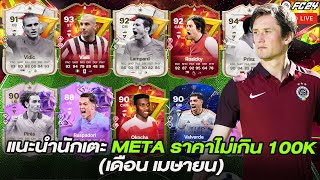 🔴LIVE แนะนำนักเตะ Meta ราคาไม่เกิน 100,000 ทุกตำแหน่ง! ✅ l FC 24 Ultimate Team (เดือน เมษายน)