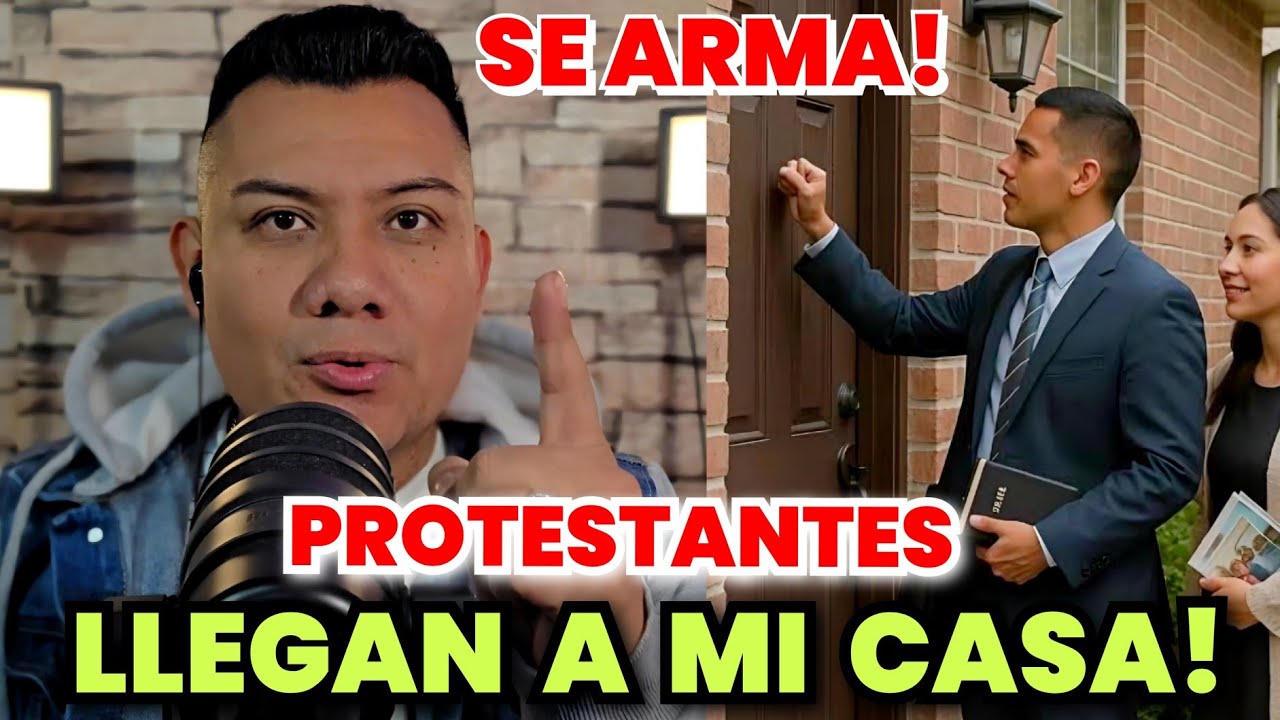 🚨SE ARMA! Protestantes llegan a mi CASA y asi lo corri! 🥶😱🥶😱
