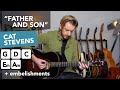 Cat Stevens "Father and Son" easy acoustic guitar song tutorial