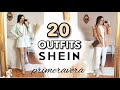 ¡20 OUTFITS PRIMAVERA! SHEIN, Stradivarius, Zara... Viste BIEN en el ENTRETIEMPO | Bstyle