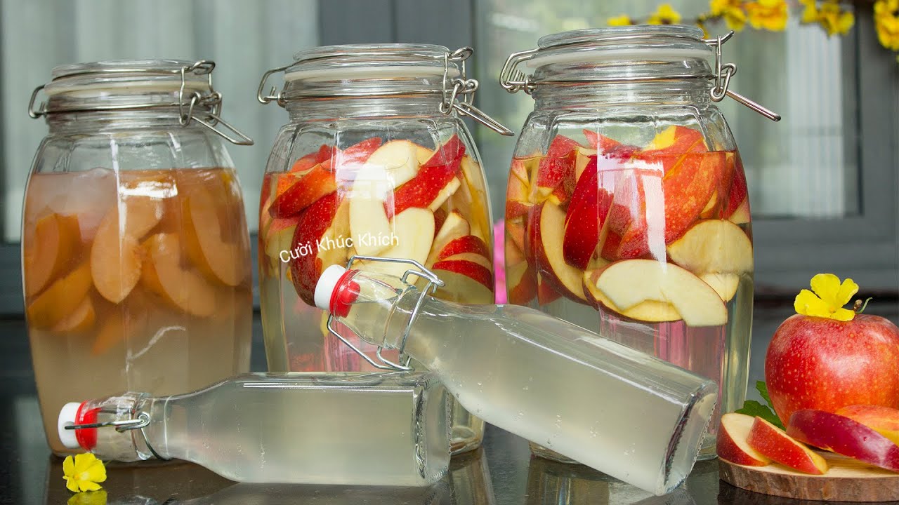 CÁCH LÀM GIẤM TÁO THƠM NGON VỊ CHUA THANH DỊU NẤU ĂN VÀ TRỘN SALAD - CKK