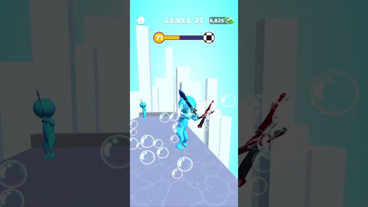 Sword Play! Ninja Slice Runner 3D - Gameplay Part 1 Level 71 (Android, iOS) #1 