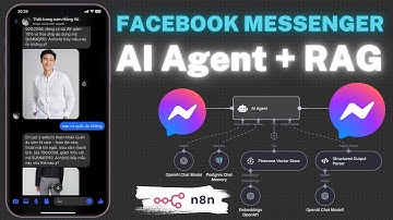 ✅ N8N - Chatbot AI Messenger tự động hóa siêu thông minh (AI Agent + RAG Pinecone + PostgreSQL)