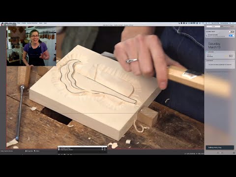 WOODCARVING BASICS with Mary May