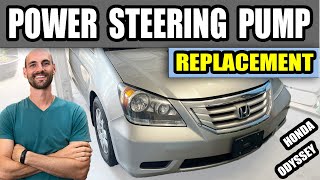 How to Replace Power Steering Pump How To Replace Power Steering Pump On 2005 2010 Honda Odyssey