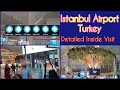 Detailed Visit Of Istanbul Airport Turkey/Take Off From Lahore