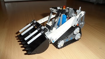 Lego Technic Compact Tracked Loader Build From Start To Finish 42032