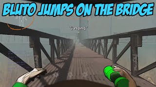 Bluto Jumps On The Bridge