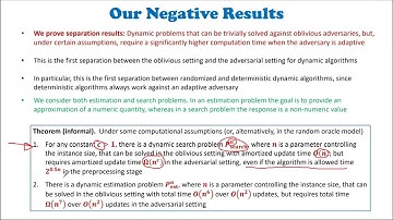 STOC 2022 - Dynamic Algorithms Against an Adaptive Adversary: Generic Constructions and Lower Bounds