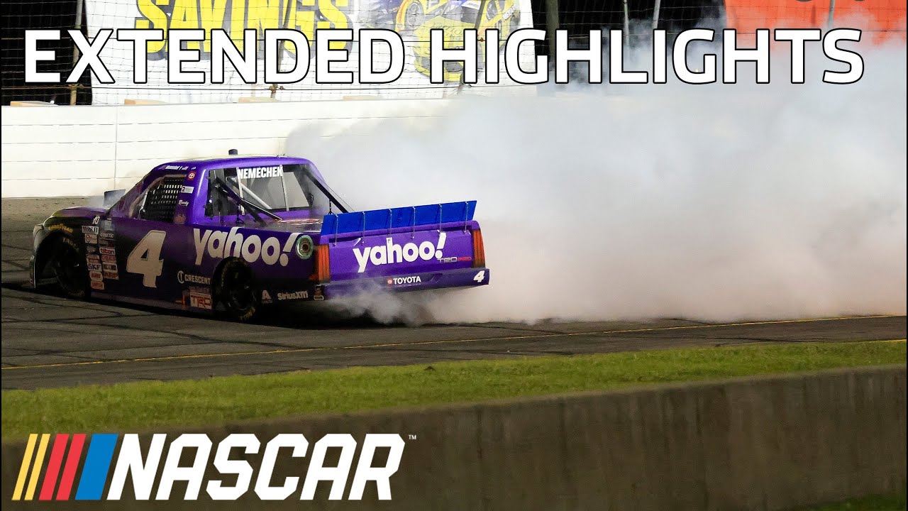Leader taken out: Truck Series Extended Highlights from IRP