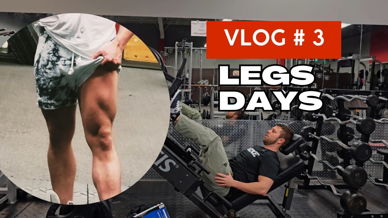 Vlog # 3 - Legs Day - YouTube