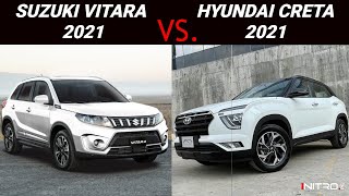 ¡Comparativa!  Suzuki Vitara Turbo 2021🔥 VS Hyundai Creta Turbo 2021 🔥 / ¿Cuál es mejor?😱