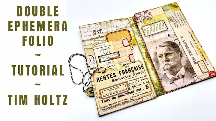 DOUBLE EPHEMERA FOLIO _ STEP BY STEP TUTORIAL _TIM...