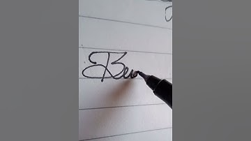 How to write Beyonce name in cursive writing#cursive#writing#beyonce#khushicursivewriting#short