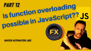 #12 - Can We Overload a Function in JavaScript?