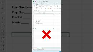 Draw Line in Excel Cells with Text